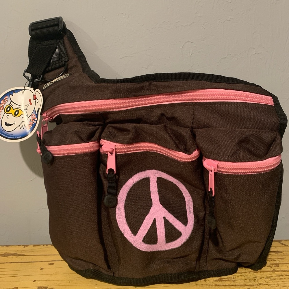 NWT Diaper Diva Cross Body Diaper Bag